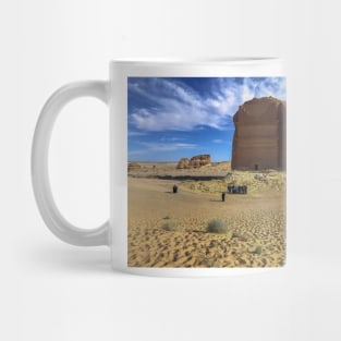 Ancient City in Saudi Arabia Hegra (Mada'in Salih) Mug